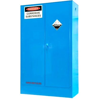 Picture of 250 Litre Corrosive Safety Cabinet 2 Doors and 3 Shelves